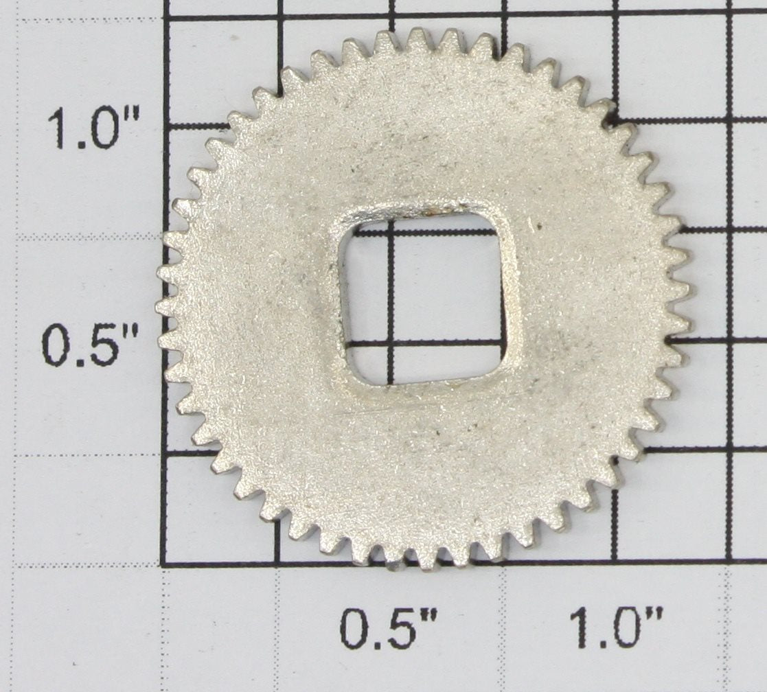 Lionel T-48 Wheel Gear with a Square Hole (L 1.2" x W .1" Diameter .37")