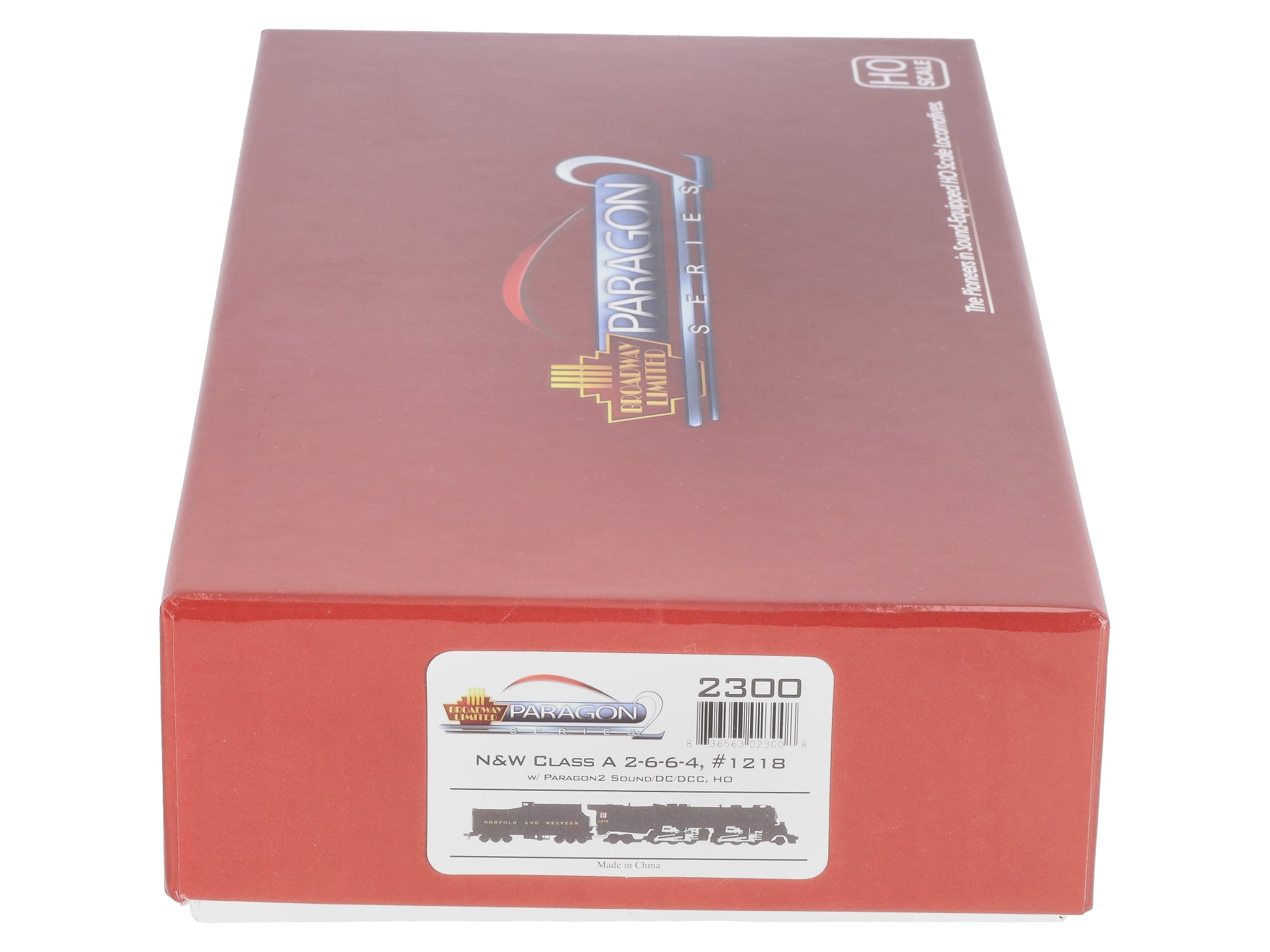 Broadway Limited 2300 HO NW Class A 2-6-6-4 Steam Locomotive #1218