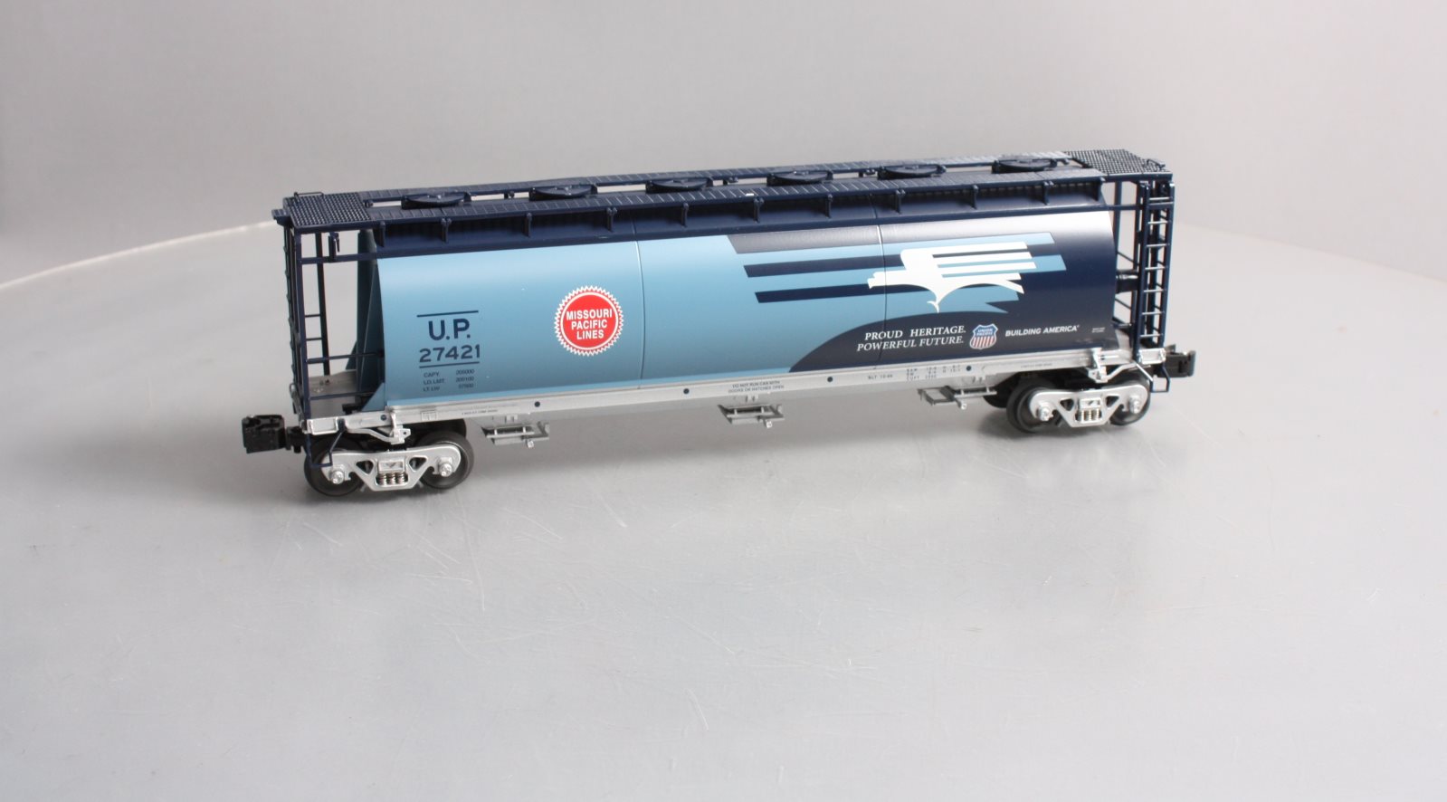 Lionel 6-27421 O Missouri Pacific Heritage Cylindrical Hopper LN/Box