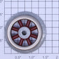 Lionel SL-95 Red 8-Spoked Plain Wheel for 150 and 200 Series Electric Locos