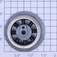 Lionel SLS-257-7 O Gauge Black 8-Spoked Plain Drive Wheel