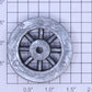 Lionel SL-95 Black 8-Spoked Plain Wheel