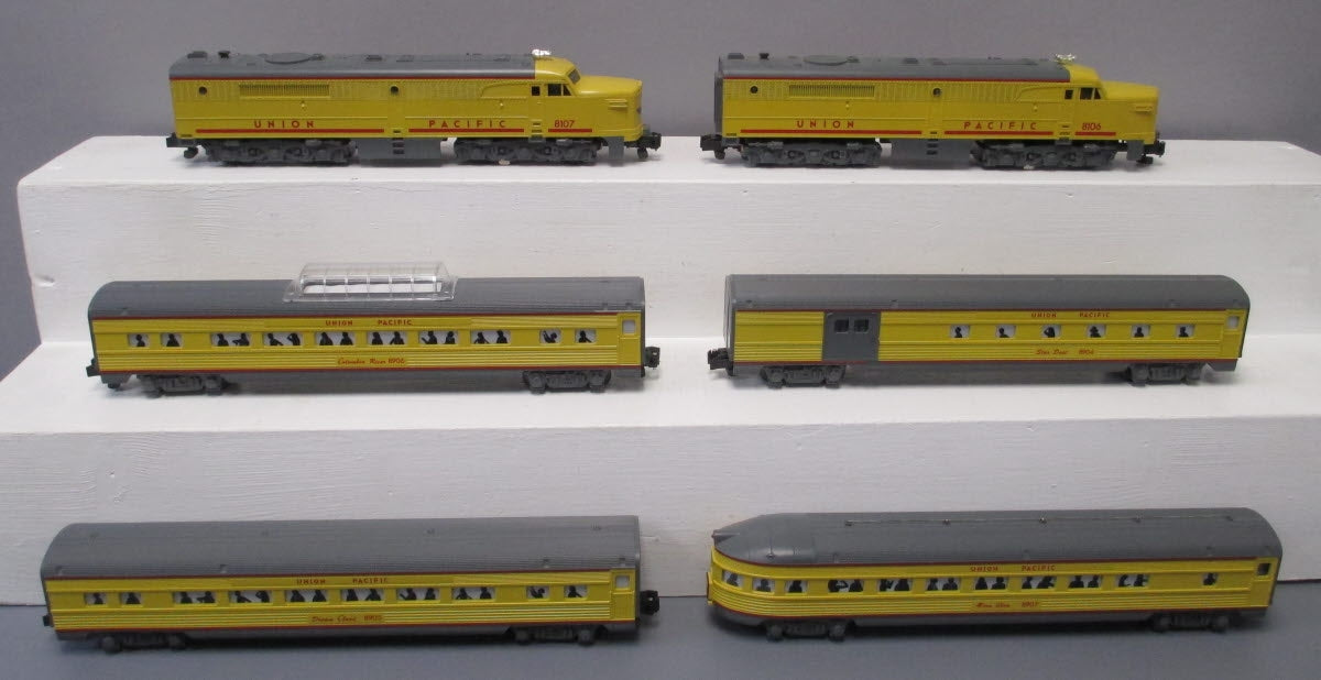 American Flyer 6-49600 S Gauge Union Pacific Pony Express Diesel Train Set MT/Box