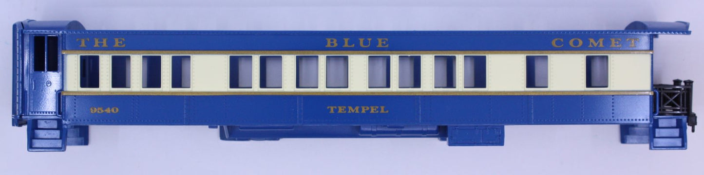 Lionel 9540-1 Blue Comet "Tempel" Passenger Car Body Shell without Roof