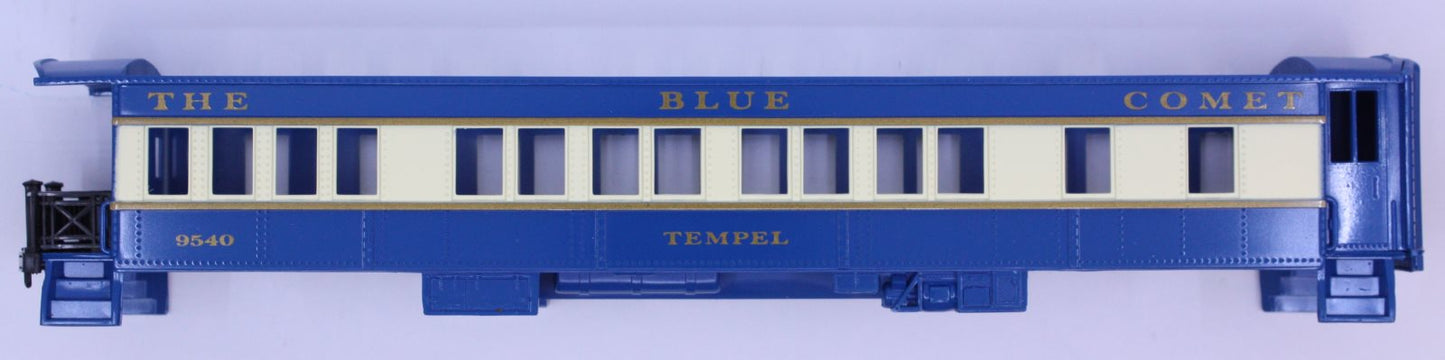 Lionel 9540-1 Blue Comet "Tempel" Passenger Car Body Shell without Roof