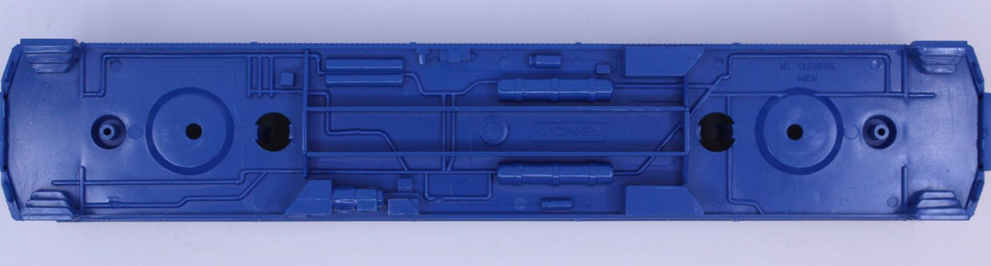 Lionel 9538-2 Blue Comet "Faye" Passenger Car Shell Body with Roof