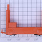 Lionel 356-34X Orange Baggage Cart Truck Body with Pads