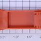 Lionel 356-34X Orange Baggage Cart Truck Body with Pads