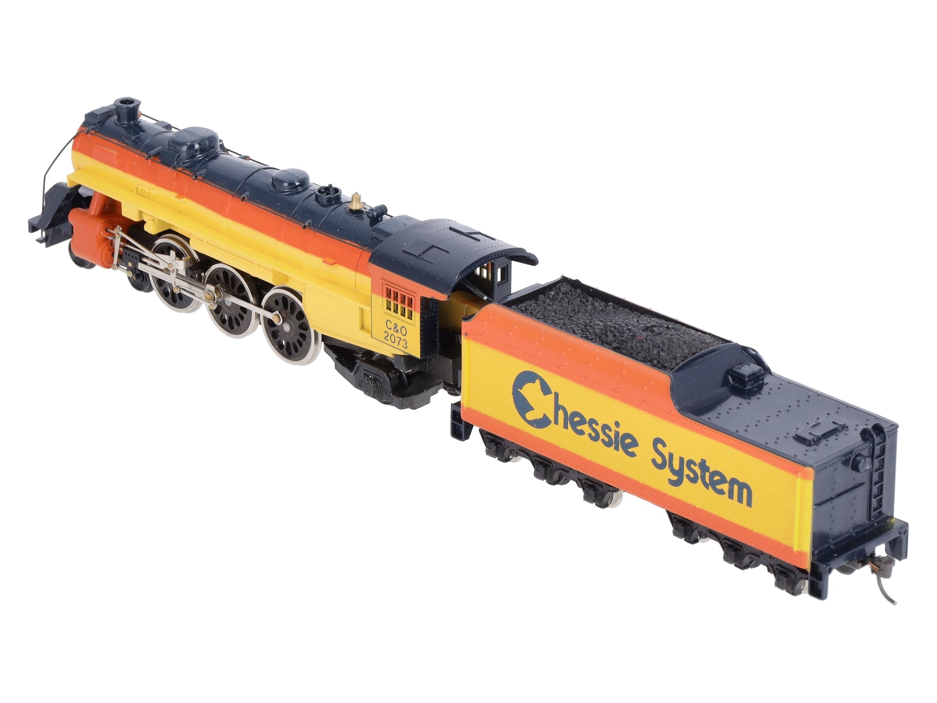 Mantua 311-23 HO Scale Chessie System 4-6-2 Steam Locomotive & Tender #2073 LN/Box