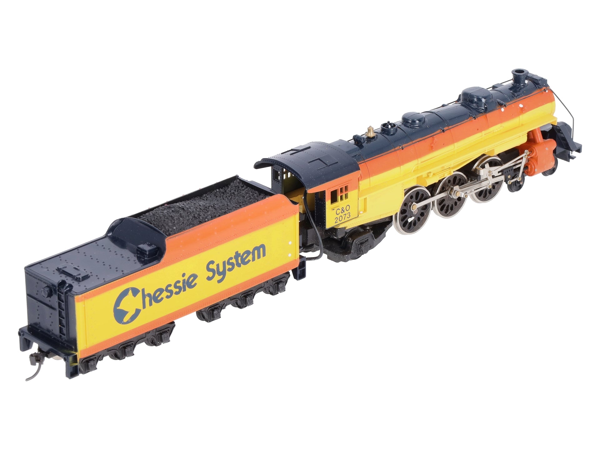Mantua 311-23 HO Scale Chessie System 4-6-2 Steam Locomotive & Tender #2073 LN/Box