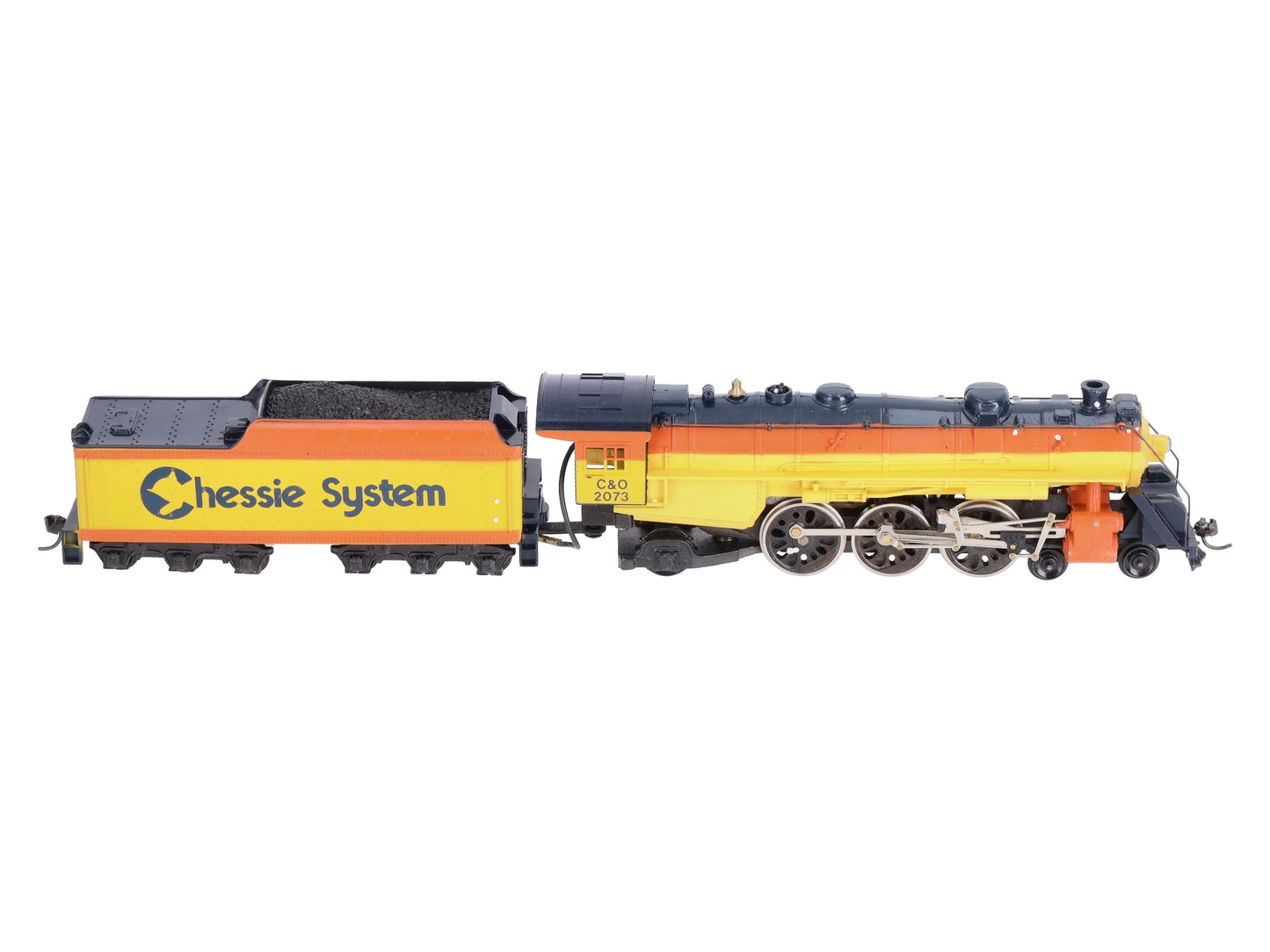 Mantua 311-23 HO Scale Chessie System 4-6-2 Steam Locomotive & Tender #2073 LN/Box