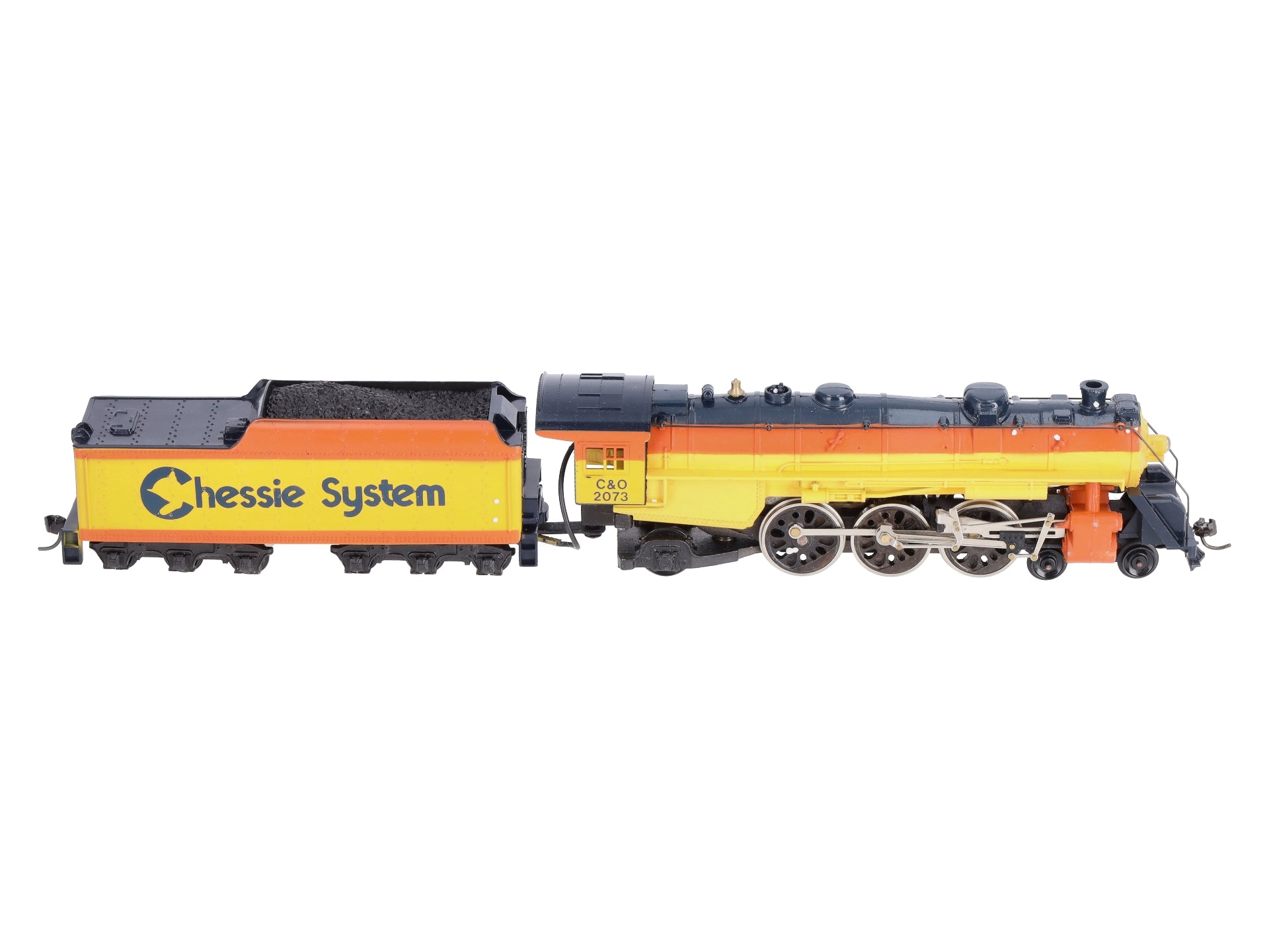 Mantua 311-23 HO Scale Chessie System 4-6-2 Steam Locomotive & Tender #2073 LN/Box
