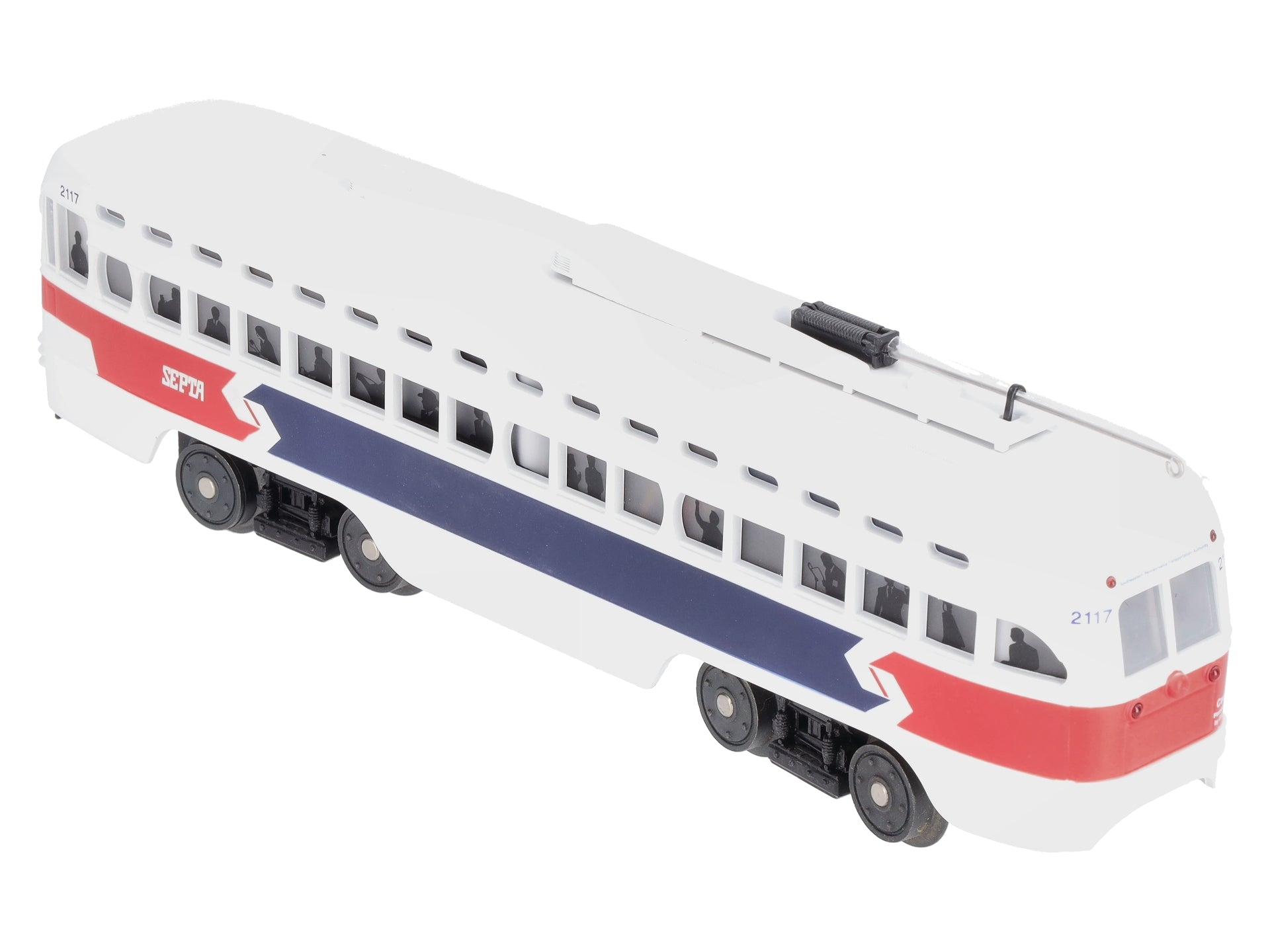 MTH 30-5119-1 O Gauge PCC Electric Street Car with Proto-Sound 2.0