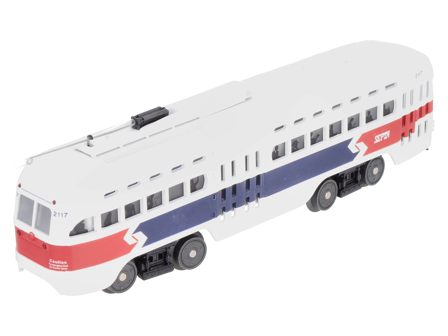 MTH 30-5119-1 O Gauge PCC Electric Street Car with Proto-Sound 2.0