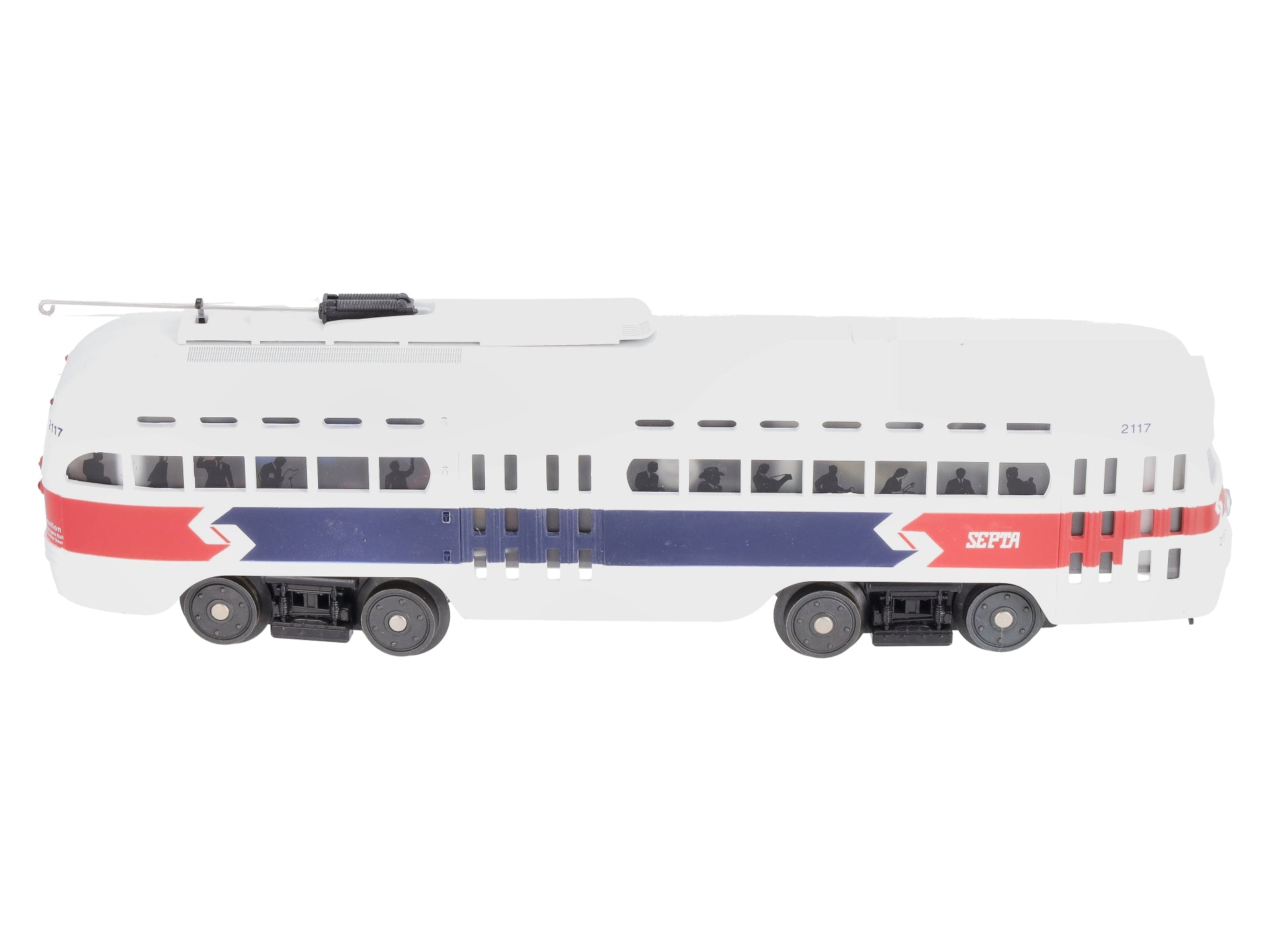 MTH 30-5119-1 O Gauge PCC Electric Street Car with Proto-Sound 2.0