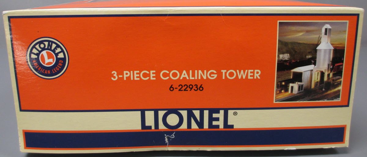 Lionel 6-22936 O Gauge 3-Piece Coaling Tower Building Kit MT/Box