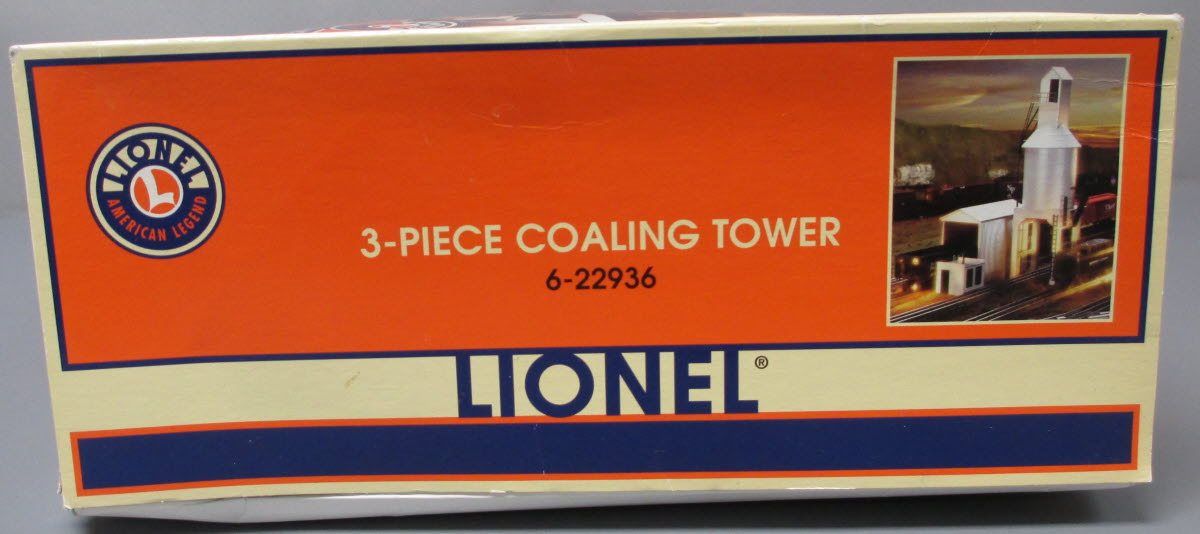 Lionel 6-22936 O Gauge 3-Piece Coaling Tower Building Kit MT/Box