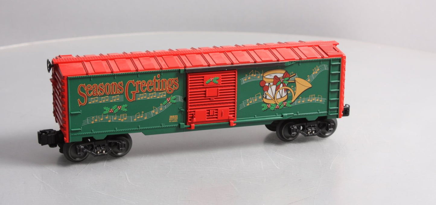 Lionel 6-36833 O Gauge Christmas Music Boxcar w/ Music LN/Box
