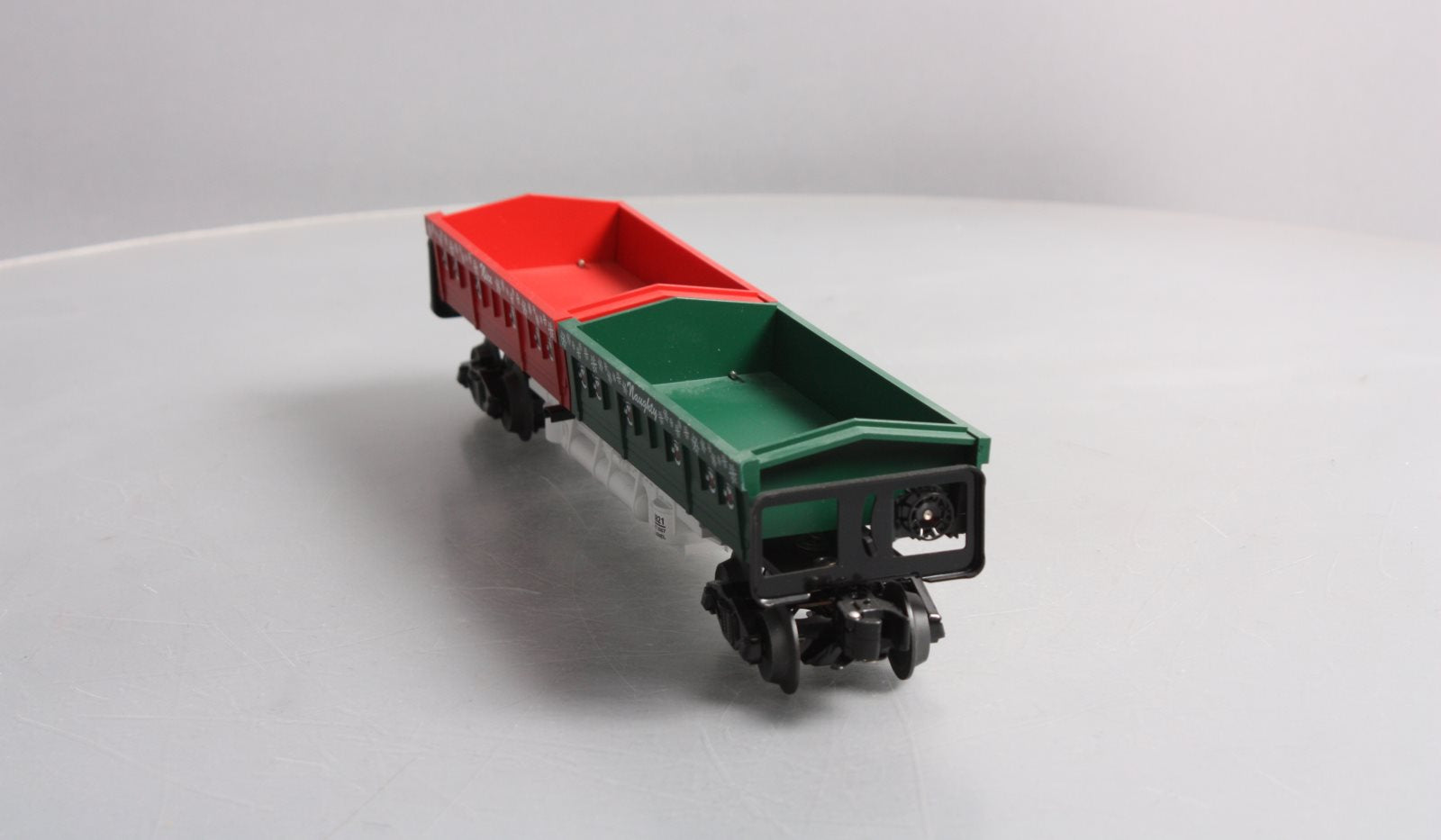 Lionel 6-36821 O Gauge Naughty or Nice Christmas Twin Dump Car LN/Box