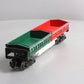 Lionel 6-36821 O Gauge Naughty or Nice Christmas Twin Dump Car LN/Box