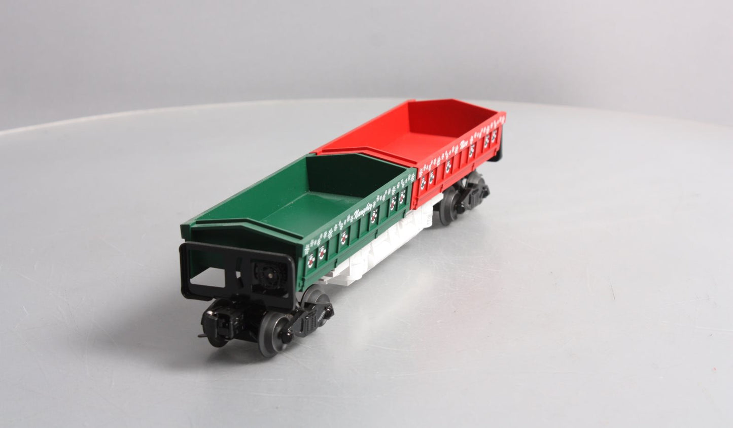 Lionel 6-36821 O Gauge Naughty or Nice Christmas Twin Dump Car LN/Box