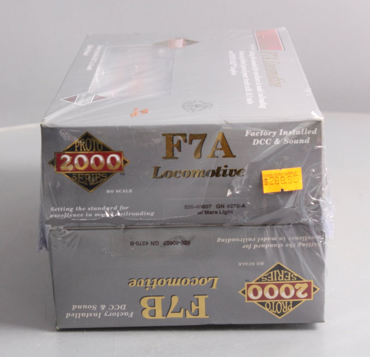 Proto 2000 920-40607 HO Great Northern F7A/B Diesel Locomotives #270-A/B MT/Box