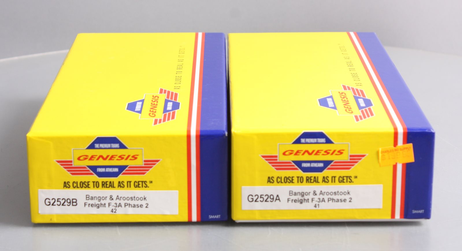 Athearn G2529 HO Bangor & Aroostook F-3A/F-3A Diesel Locomotive Set LN/Box