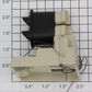 Lionel 148-2 Die-Cast Dwarf Signal with One Light Bulbs