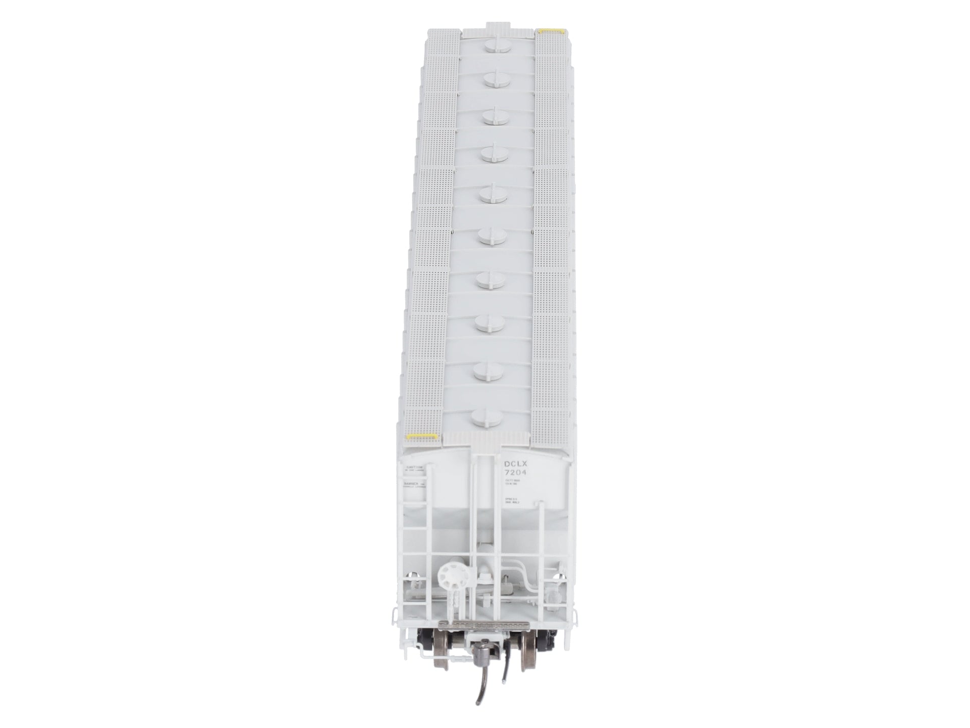 Rapido Trains 157008A HO DCLX Dow Chemical Procor 5820 Covered Hopper #7204