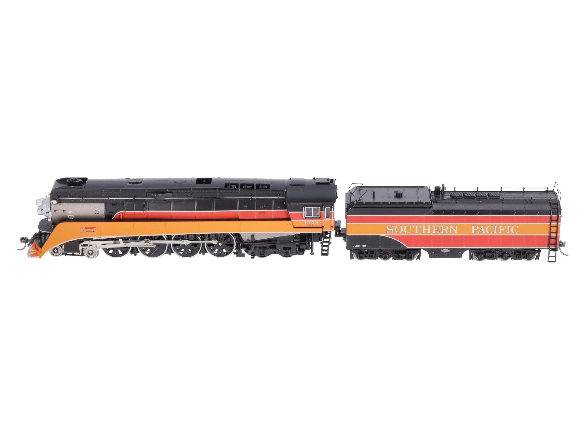 MTH 80-3277-1 MTH O Southern Pacific 4-8-4 GS-4 Steam Locomotive w/PS3 #4438