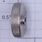 Lionel 219-22 Nickel Crane Handwheel with Square Hole