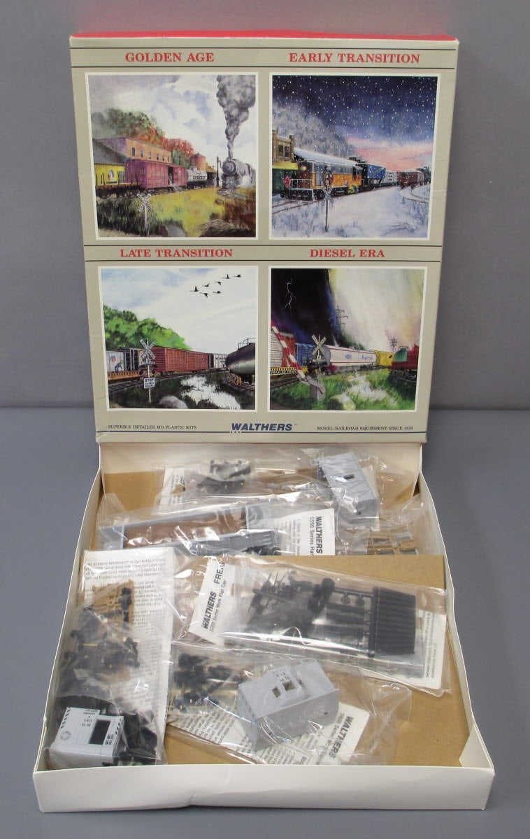 Walthers 932-92 HO Scale Maintenance of Way Work Train Set # 2 Kits (Set of 6 )