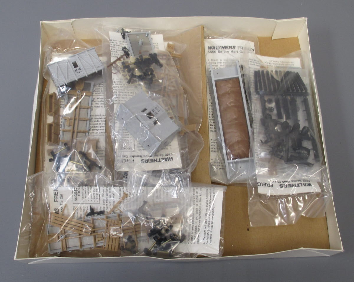 Walthers 932-92 HO Scale Maintenance of Way Work Train Set # 2 Kits (Set of 6 )