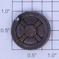 Lionel 6460-12 O Gauge Crane Closed Spoke Handwheel