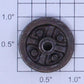 Lionel 6460-12 O Gauge Crane Closed Spoke Handwheel