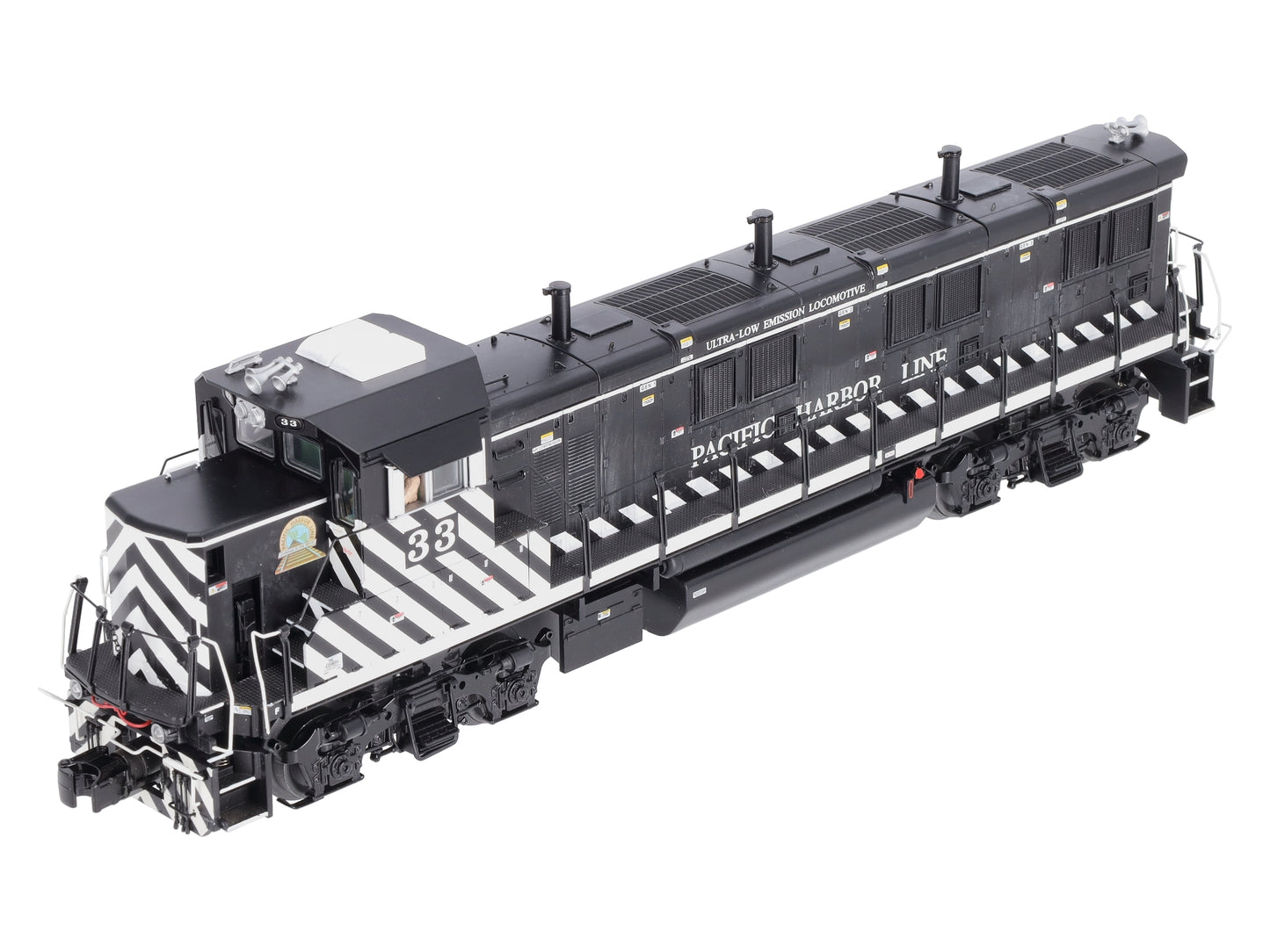 MTH 20-20238-1 Pacific Harbor Lines Genset 3GS21B Diesel Engine #33 w/ PS3 LN/Box