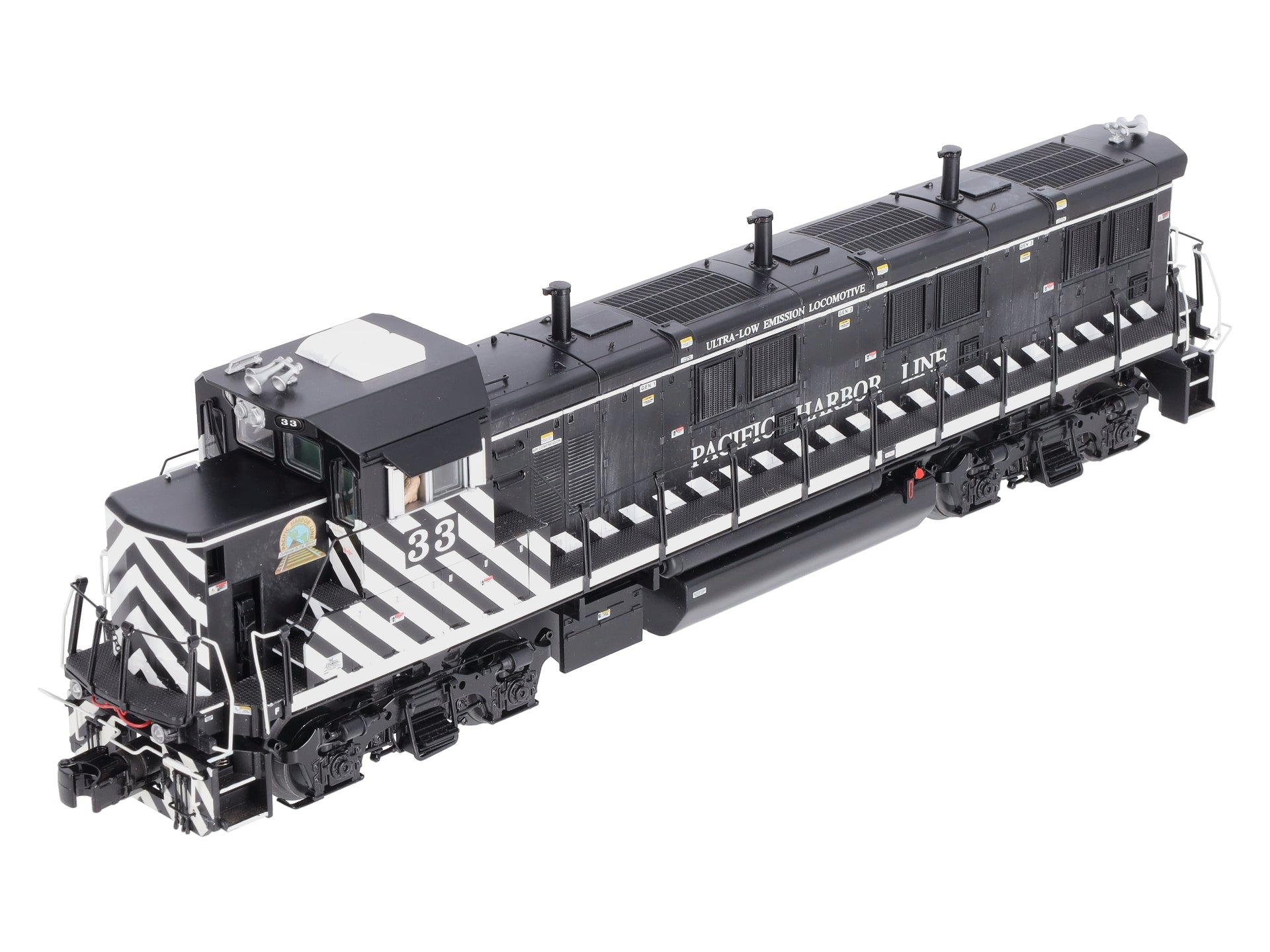 MTH 20-20238-1 Pacific Harbor Lines Genset 3GS21B Diesel Engine #33 w/ PS3 LN/Box