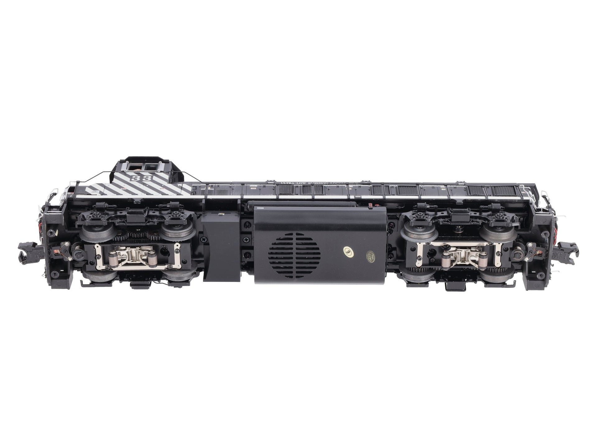 MTH 20-20238-1 Pacific Harbor Lines Genset 3GS21B Diesel Engine #33 w/ PS3 LN/Box