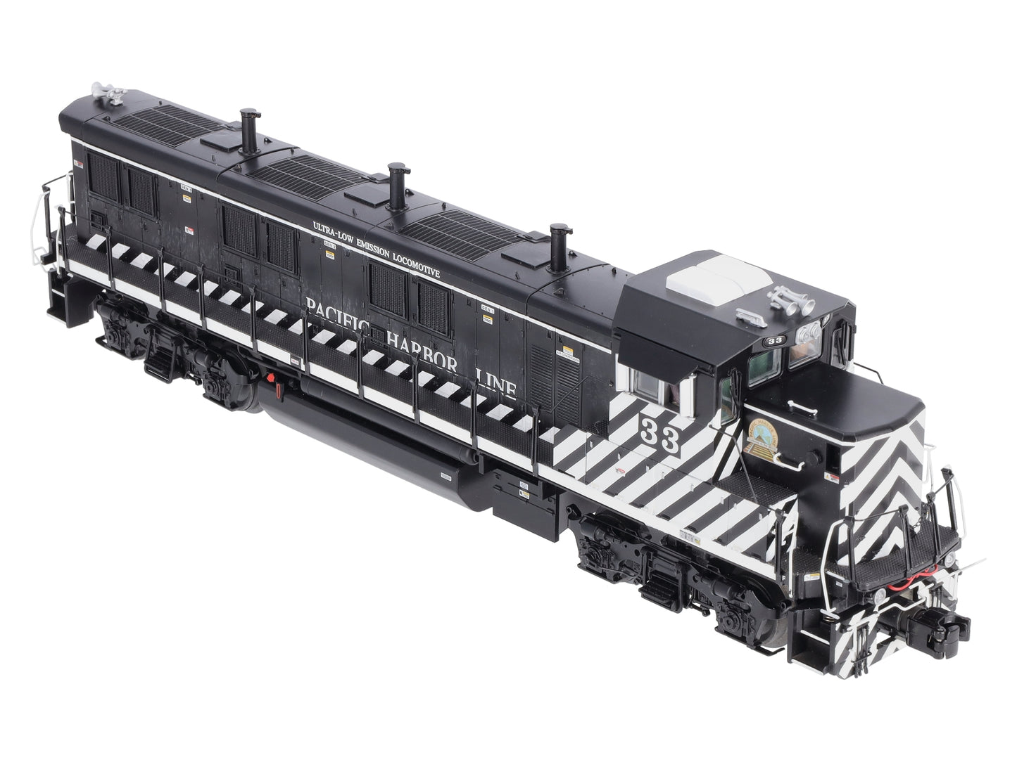 MTH 20-20238-1 Pacific Harbor Lines Genset 3GS21B Diesel Engine #33 w/ PS3 LN/Box