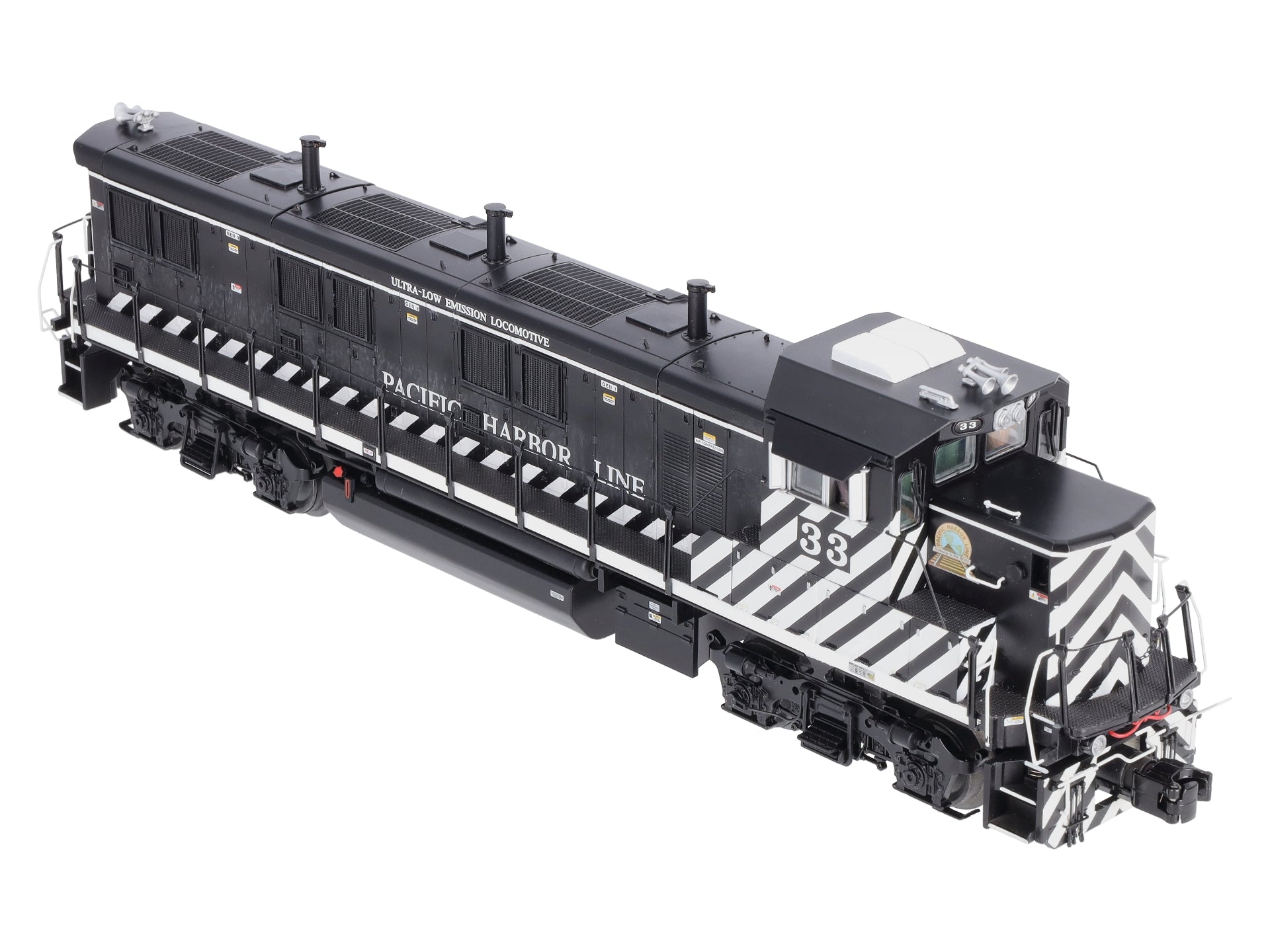 MTH 20-20238-1 Pacific Harbor Lines Genset 3GS21B Diesel Engine #33 w/ PS3 LN/Box