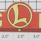 Lionel 6-12952 "The Big Diner" 1996 Sticker Replacement Decal