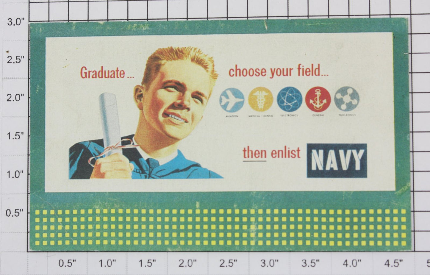 Lionel 310-03 "Navy" Standard Lionel Billboard