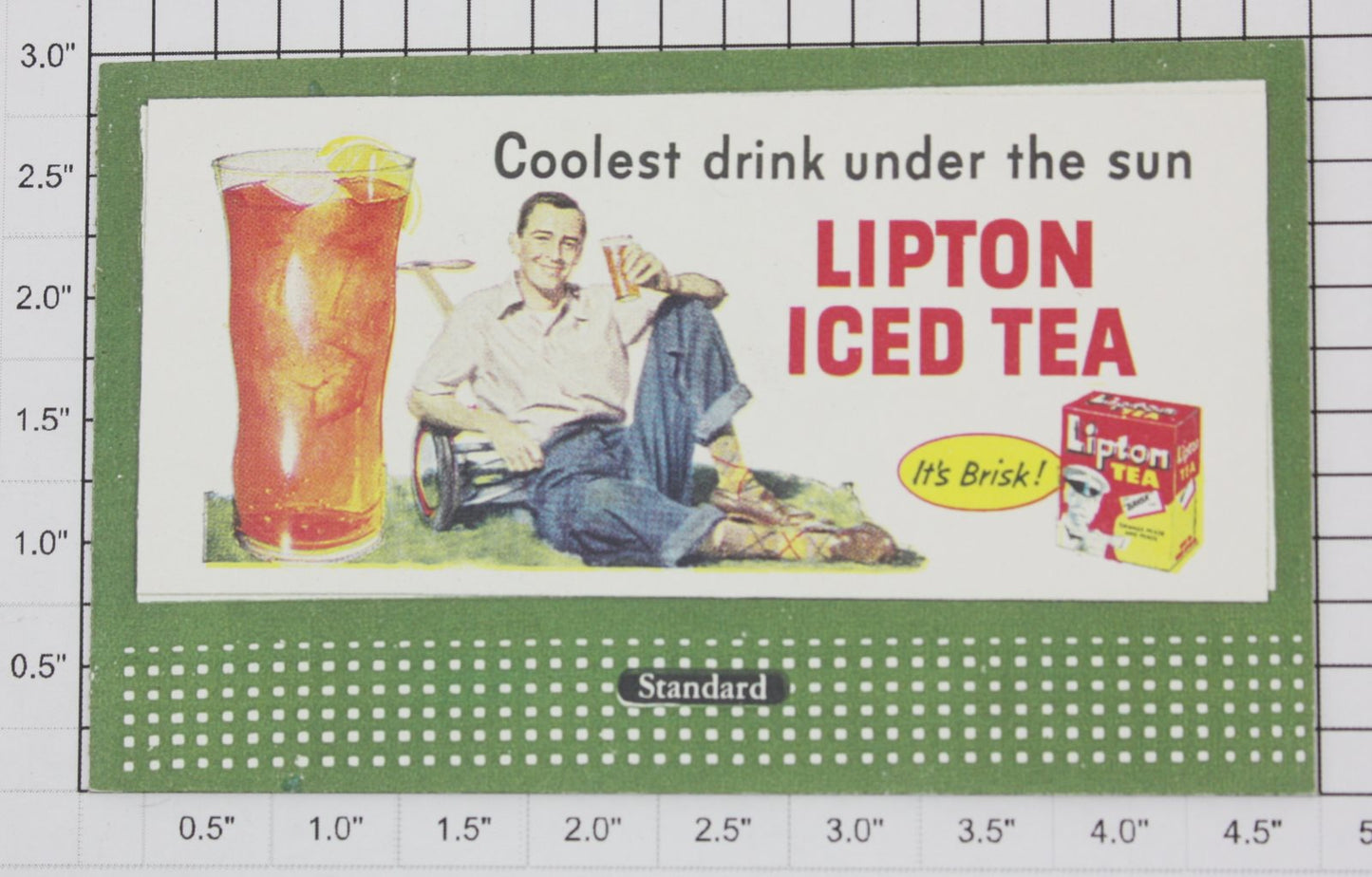 Lionel 310-09 "Lipton Iced Tea" Standard Lionel Billboard