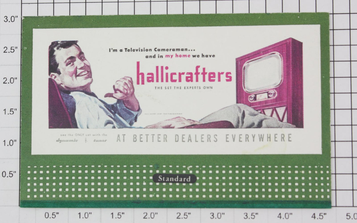 Lionel 310-23 "Hallicrafters" Standard Lionel Billboard