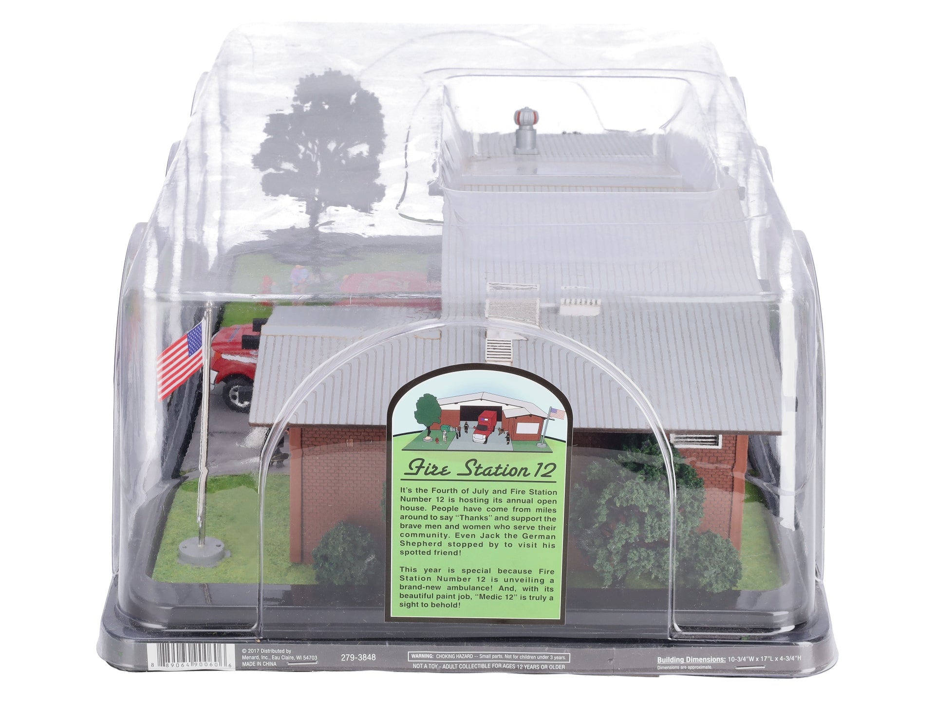 Menards 279-3848 O Assembled Fire Station No.12