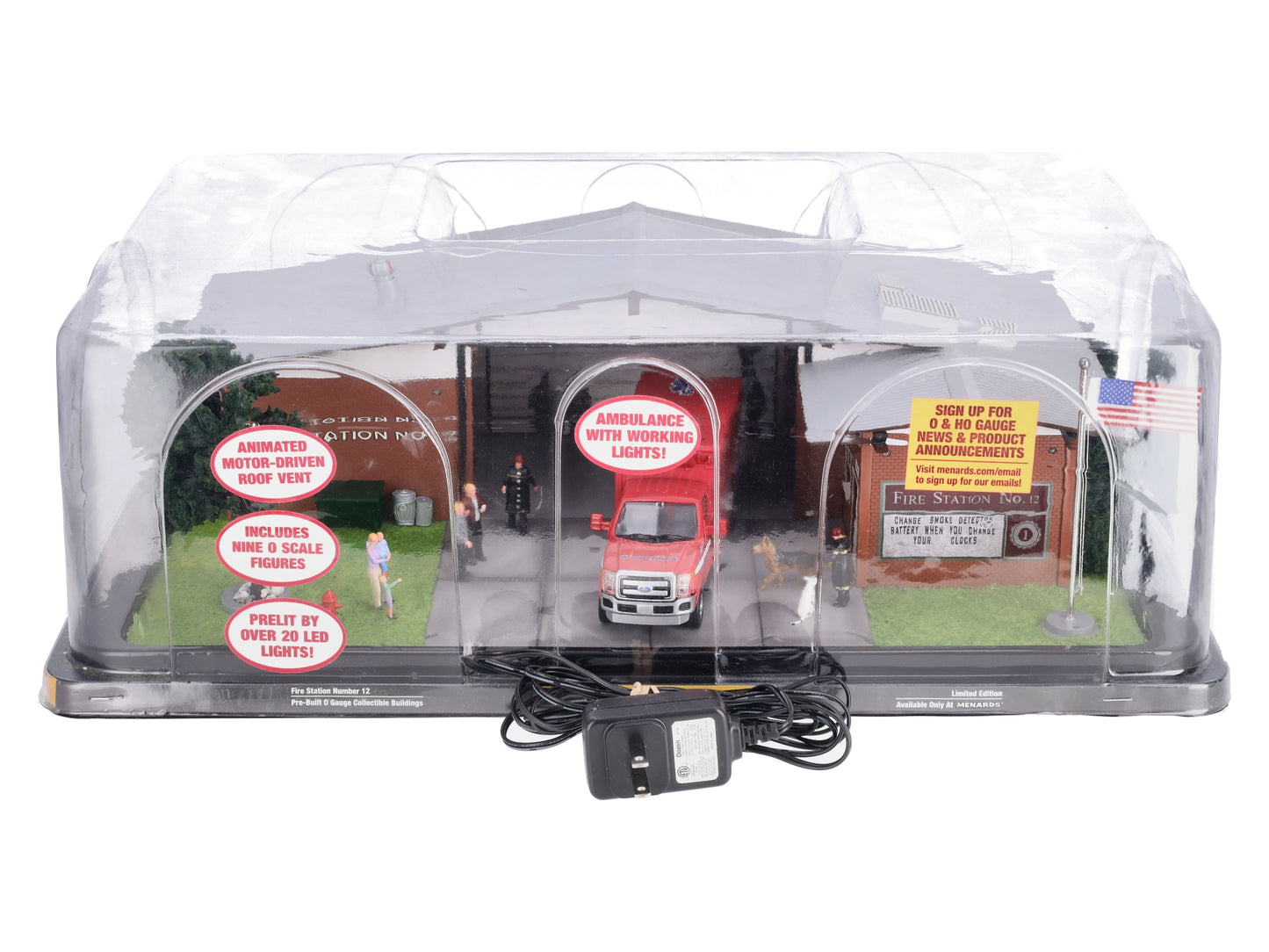 Menards 279-3848 O Assembled Fire Station No.12