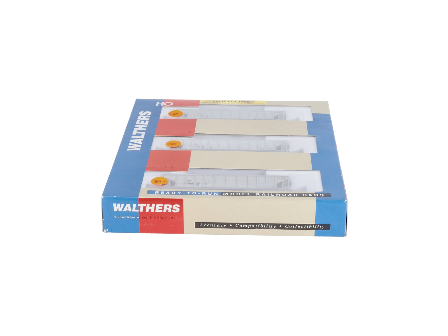 Walthers 932-34224 HO Conrail Ballast Hoppers (Set of 3) LN/Box