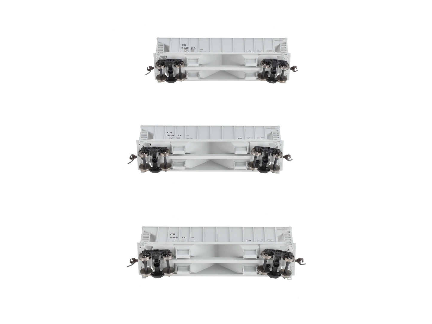 Walthers 932-34224 HO Conrail Ballast Hoppers (Set of 3) LN/Box