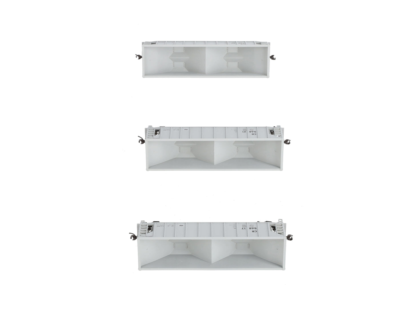 Walthers 932-34224 HO Conrail Ballast Hoppers (Set of 3) LN/Box