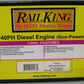 MTH 30-2265-3 Amtrak F40PH A-Unit Non-Powered Diesel Engine #391 LN/Box
